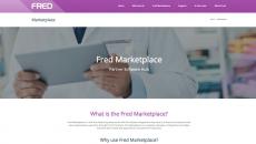 Screenshot of the Fred Marketplace online portal